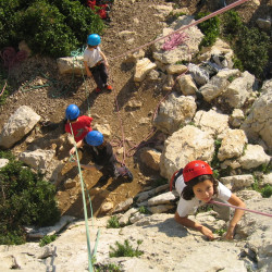 Initiation à l'escalade sur le rocher du Col d'Aspin