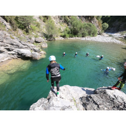 sauts canyoning